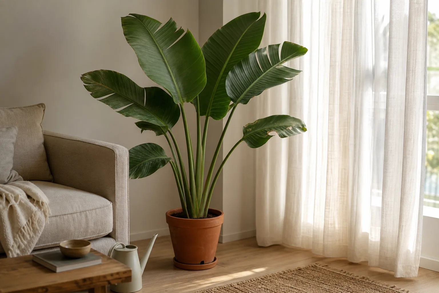 Photo for guide: Bird-of-paradise care indoors: an honest guide for Strelitzia