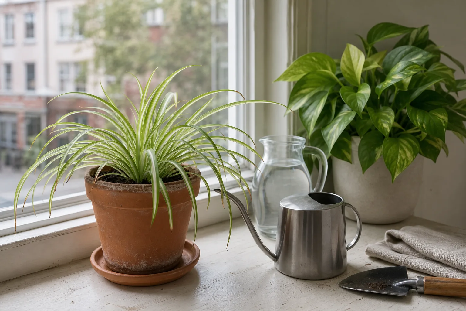 Photo for guide: Distilled, filtered, or rainwater for houseplants: when the choice actually matters