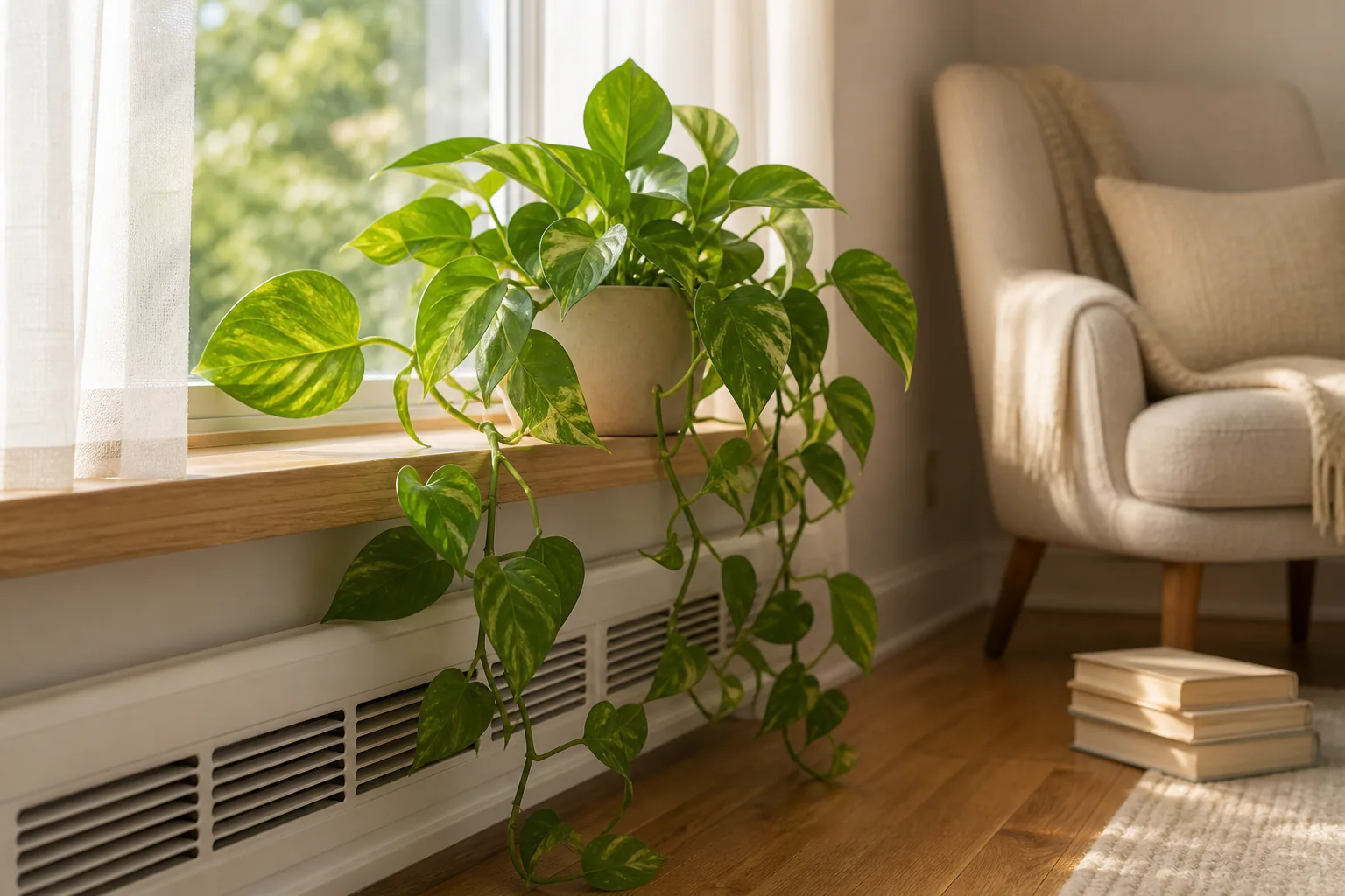 Photo for guide: Where to put a houseplant: drafts, vents, and sun-heated glass