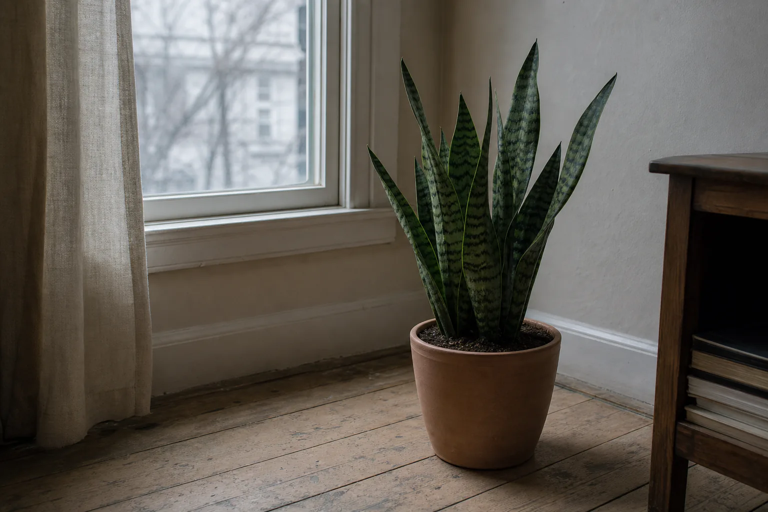 Photo for guide: What low-light-tolerant houseplants can actually do in a dim room